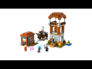 LEGO Minecraft 21278 The Pillager Outpost and Ravager (665 Pieces)