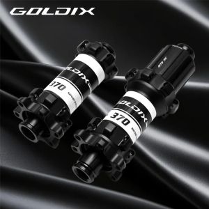 GOLDIX M370 MTB Hub: 28 - Hole Sealed Bearing 6 - Bolt Disc Brake Straight Pull 36T Ratchet BOOST HG/XD/MS