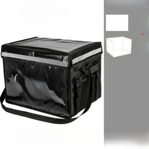 Waterproof Food Delivery Box New Model Insulated Car Mounted Meal Delivery Box in Various Sizes Food Transport Coolers