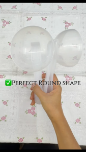 4" (10CM) TRANSPARENT RICE SCOOP WITH HANDLE 1788/SENDUK NASI PLASTIC TAHAN PANAS (READY STOCK)