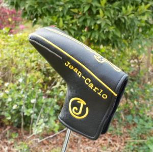 Jean Carlo Multi-Function Putter Headcover ผ้า PU เสริมกันน้ําเหมาะกับพัตเตอร์มาตรฐาน/ขยาย