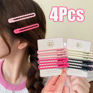 ผ้าปู ปิ่นหมอน 4/2/1 ชิ้น กระบวนการผู้หญิง ผู้หญิง เป็ดสีอ่อนหวาน กิ๊บด้าน ปักผม หน้าม้า