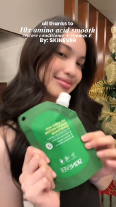 SKINEVER 10X Amino Acids Moisturizing Conditioner - Nourishes Scalp Smoothens & Repairs Damaged Hair Adds Shine & Softness For Frizzy & Dry Hair 200ml