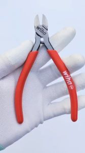 Kim Cắt Chân Linh Kiện Điện Tử 125mm Cán Nhúng Wiha 36189 [chính hãng Đức/Germany giá rẻ]