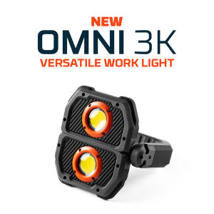 NEB-WLT-1008-G NEBO OMNI 3K WORK LIGHT - FLASHLIGHT - 3000 LUMEN DUAL C.O.B WORK LIGHT & POWER BANK (100% authentic imported from UK)