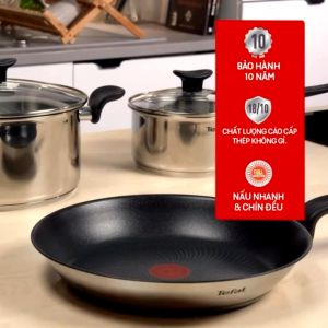 Chảo Inox Chống Dính Tefal Primary - Dùng Được Cho Mọi Bếp Bảo Hành 2 Năm