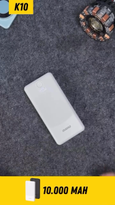 3C CCC Original Dudao K10 10000mAh Powerbank Malaysia Stock Real Capacity Power bank Airline Flight