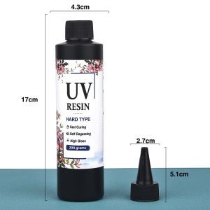 Yakamoz | 20g/50g/100g/200g/500g/1000g Crystal Epoxy Resin UV Glue DIY Jewelry Making Quickly Drying Harder Glue UV Lamp Accessories