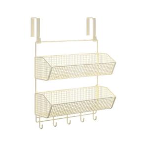 Space-saving Multi-layer No-drill Through-the-door Hanger