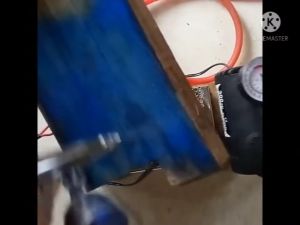 KOMPRESOR MINI POMPA BAN MOTOR DAN MOBIL MERK NANKAI