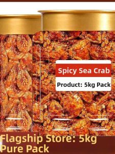 Spicy and Crispy Ready-to-eat Crab Snack