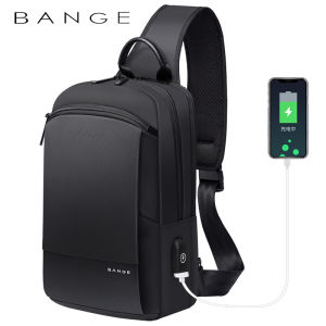 BANGE BG-77112 Oxford Cloth Outdoor Travel Bag Casual Fashion Shoulder Bag Mens Chest Bag Street Trend Business Scenario