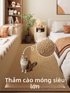 xy | Jute-like Washable Antique Style Cat Scratching Mat