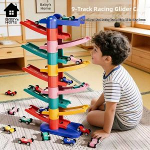 BABYSHOME | Fun Educational Gliding Track Car Toy