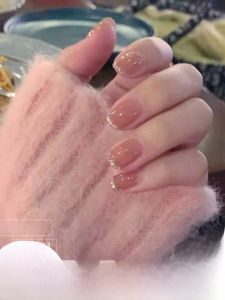 MONLEYTA | Handmade Nail Art Stickers Short Medium Long Autumn Winter New Arrival Premium Feel Nail Tips False Nails Wearable Nails