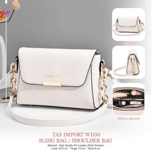 BISA COD Tas Keren Import Sling Bag / Shoulder Bag / Hand Bag High Quality Tas Import WD30 Koleksi Tas Kerenz