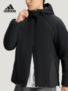 adidas | Warm Winter Mens Hooded Sporty Durable Cotton Coat