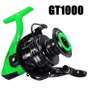 Sougayilang | Sougayilang GT1000-6000 Spinning Fishing Reel 5.2:1 Light Weight Aluminum Spool Fishing Reel Max Drag 10kg for Carp Bass Fishing