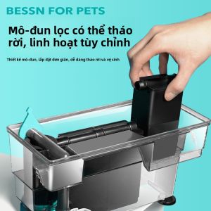 BESSN | Water Purification & Oxygenation Filter for Aquarium  Small External Waterfall Wall-mounted Filter Box