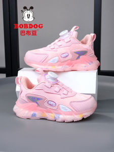 รองเท้ากีฬาผ้าตาข่ายระบายอากาศสำหรับเด็กผู้หญิง Bobdog ฤดูใบไม้ผลิและฤดูร้อน รองเท้าเดินทางแบบสวมสบาย รองเท้าเด็กผู้หญิง รองเท้าเด็ก