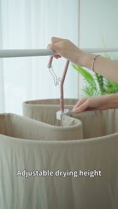 Aluminum Heart Shaped Bed Sheet Quilt Cloth Hanger Rack (4 color options (Silver丨Gold丨Rose Gold丨Grey))