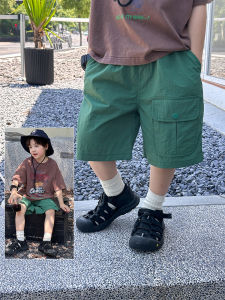 Quần Short Nam Mùa Hè Mỏng Thường Ngày Đa Năng Cho Bé Trai Quần Áo Công Sở Trẻ Em Quần Nylon Co Giãn Thoải Mái Quần Áo Trẻ Em