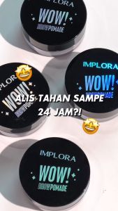 Implora Wow Brow Pomade | Eyebrow Pomade | Spoolie dan Kuas Alis