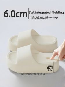 ADDTHIS | Non-slip Odor-Resistant Platform Slipper 6cm
