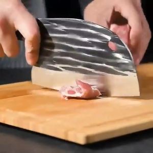 home ชุดมีดปังตอ 3 หมอน ซึ่งมีดปังตอสับกระดูกและมีดแล่ เกรดพรีเมี่ยม