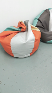 Colorful PVC Bean Bag Chair Cover - Waterproof Large Size 90x110cm No Filler New