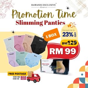 Hawanis Slimming Panties Plus Size hingga 150kg