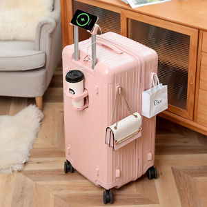 Ultra-Light Student Travel Suitcase Ma Dong Qiang 30 Inch Password Lock Womens Carry-On Bag Fashionable ABS+PC Luggage