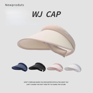 【WJ】Mùa hè băng cảm thấy vải thở mũ trống rỗng Mũ chống nắng và UV
