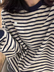 Homecore | Unique Striped Loose T-Shirt