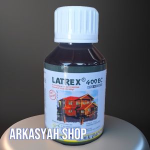 OBAT RAYAP PALING AMPUH LATREX 400 EC 100ML ANTI RAYAP KAYU TANAH PEMBASMI TERMITISIDA LATREK
