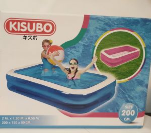 KIDZOONAA - KOLAM RENANG KISUBO KOTAK 2 METER 200x 150 x 50cm KSB 200