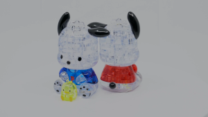Play N Learn Jigsaw Play and Learn 3D Crystal Puzzle Sanrio Pochacco Dog