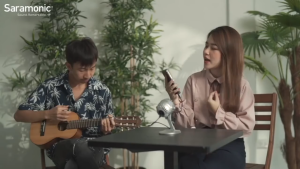 Micro thu âm - mic Livestream Saramonic SR-SmartMic MTV550