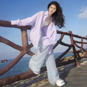 Jeanswest | Áo Sơ Mi Băng Tơ Trắng Chống Nắng