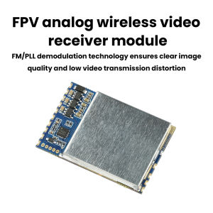 Aideepen | RX7500 6000-7500MHz Wireless Video Receiving Module 7.2GHz VRX with RSSI Output Analog Voltage Signal for Monitoring System