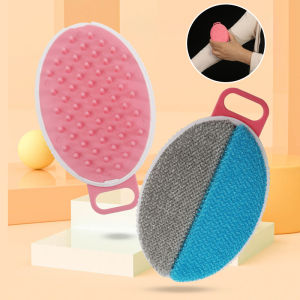 Multifunctional Pet Hair Remover Brush Mini Window Cleaning Brush Pet Fur Cleaning Tools Manual Cat Dog Hair Remover Brush