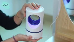 [HCM]Đèn bắt muỗi thông minh - Máy bắt muỗi và diệt côn trùng quang điện tử tháp tròn DGS kiêm đèn ngủ và k gây mùi khó chịu