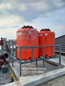 Toren Air / Dudukan tangki air Bahan baja tebal