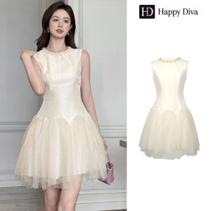 Happy Diva Womens Dresses Apricot Dresses Sleeveless Dresses Cropped Dresses Wedding Formal Party Dresses Banquet Evening Dresses 9782