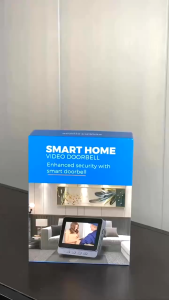 wireless visible doorbell 4.3-inch display screen home intelligent two-way talkback video surveillance