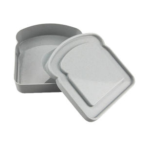 Reusable Sandwich Container Sealed Food Container Transparent Bread Box Food Portable Toast Sandwich Box Durable Eas
