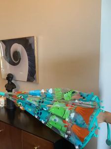 (SG Seller) Children Umbrella Transparent Umbrella Kawaii Unicorn Anime Animal Car Dinasaur Boys Girls Ins Japanese Style Kindergarten Kids Umbrella Long Handle Cute Cartoon Parasol