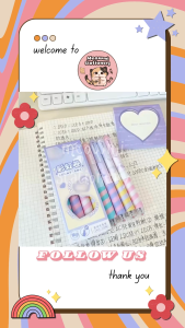 4pcs Pulpen Bisa Dihapus Erasable Unik Rainbow Macaron Spiral Cone Tip ST PN0399