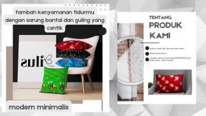 Sarung Bantal Dan Sarung Guling Termurah Katun Disperse