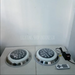 L724 lampu kolam under water led 24w 28cm +trafo waterproof swimming pool light